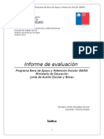 Trabajo Evaluación Beca Apoyo y Retención Escolar