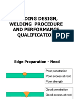 Welding Design, Welding Procedure and Performance Qualification