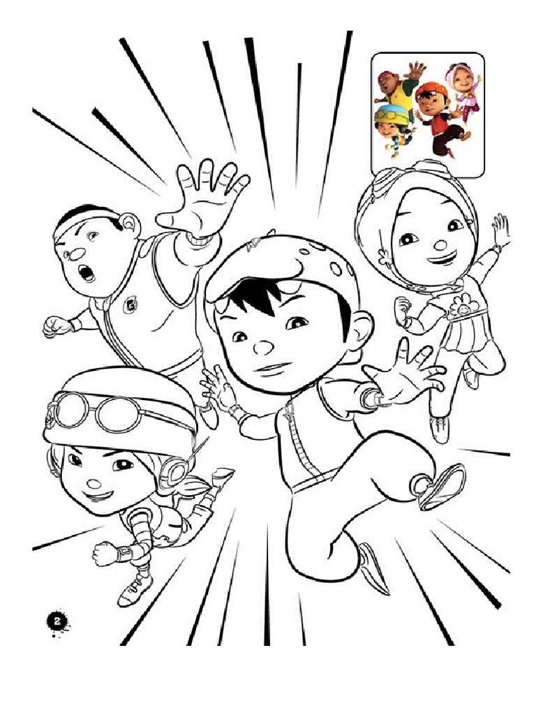  Boboiboy Coloring  docx