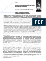 Acreditação Hospitalar Como Estratégia de Melhoria PDF