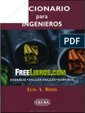 Diccionario para Ingenieros Inglés - Español, PDF, Queroseno