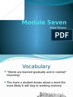 Module Seven - Powerpoint Hope