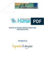 Manual Estructura Organizacional