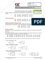 Matrices en Mathcad v14