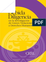 Debida Diligencia en La Investigacion de Graves Viol A DH PDF