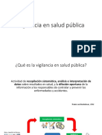 3. Vigilancia en Salud Pública