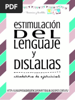 Ejercicios de Terapia de Lenguaje | PDF