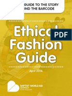 Ethical Fashion Guide 2016