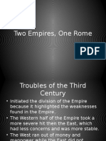 two empires one rome