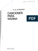 Canciones Para Nadina- ESTHER SHNEIDER