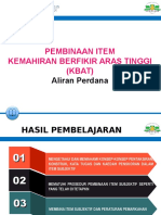 Pembinaan Item KBAT (Subjektif) 1.10.15