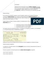 Resolución de Ecuaciones Lineales Con Más de Dos Incógnitas