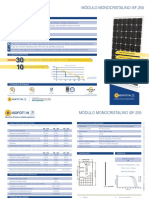 Caracteristicas Panel Solar Fotovoltaico