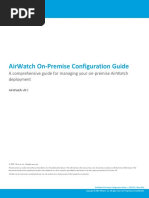 Download AirWatch v80 - On-Premise Configuration Guide by Tony Y SN310450920 doc pdf