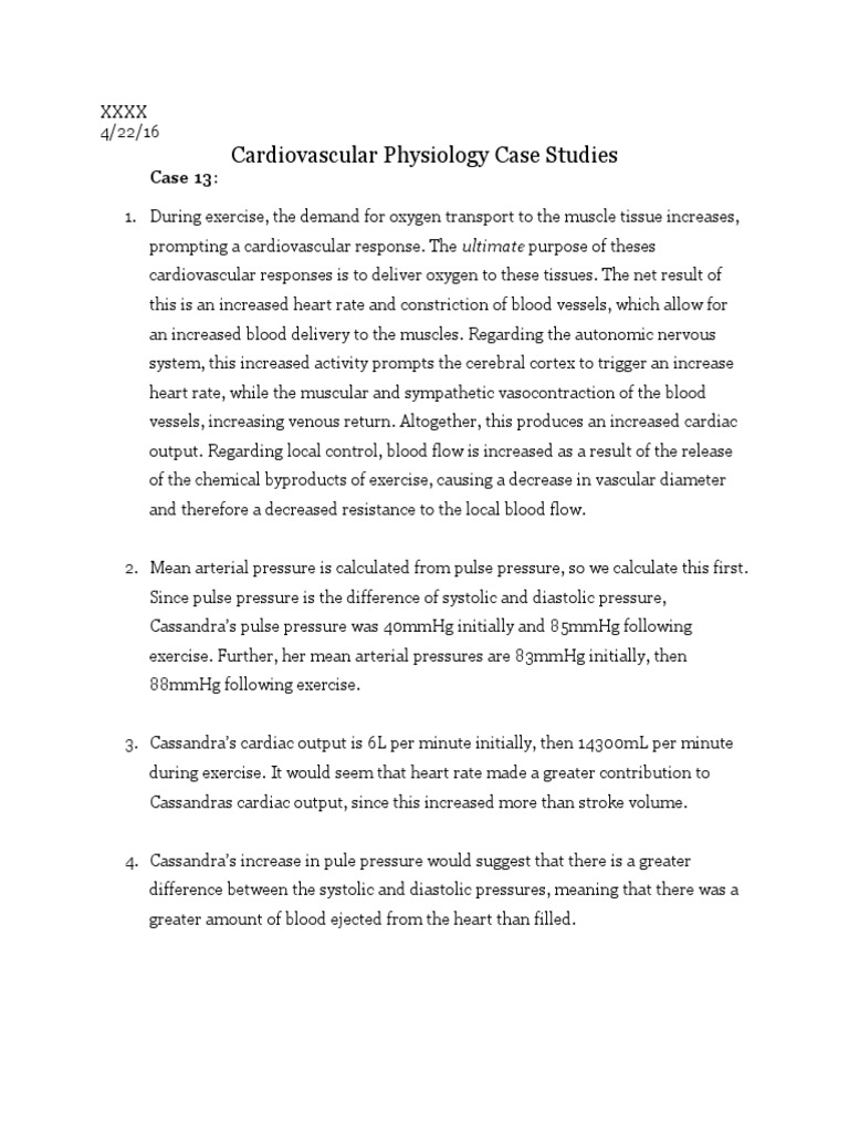 Cardiovascular case study worksheet image