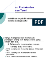 Tinjauan Pustaka Dan Landasan Teori PDF