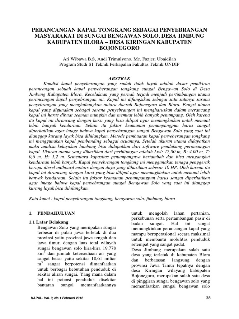 Jurnal Kapal Perikanan PDF