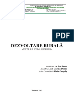 Dezvoltare Rurala Draft Ide