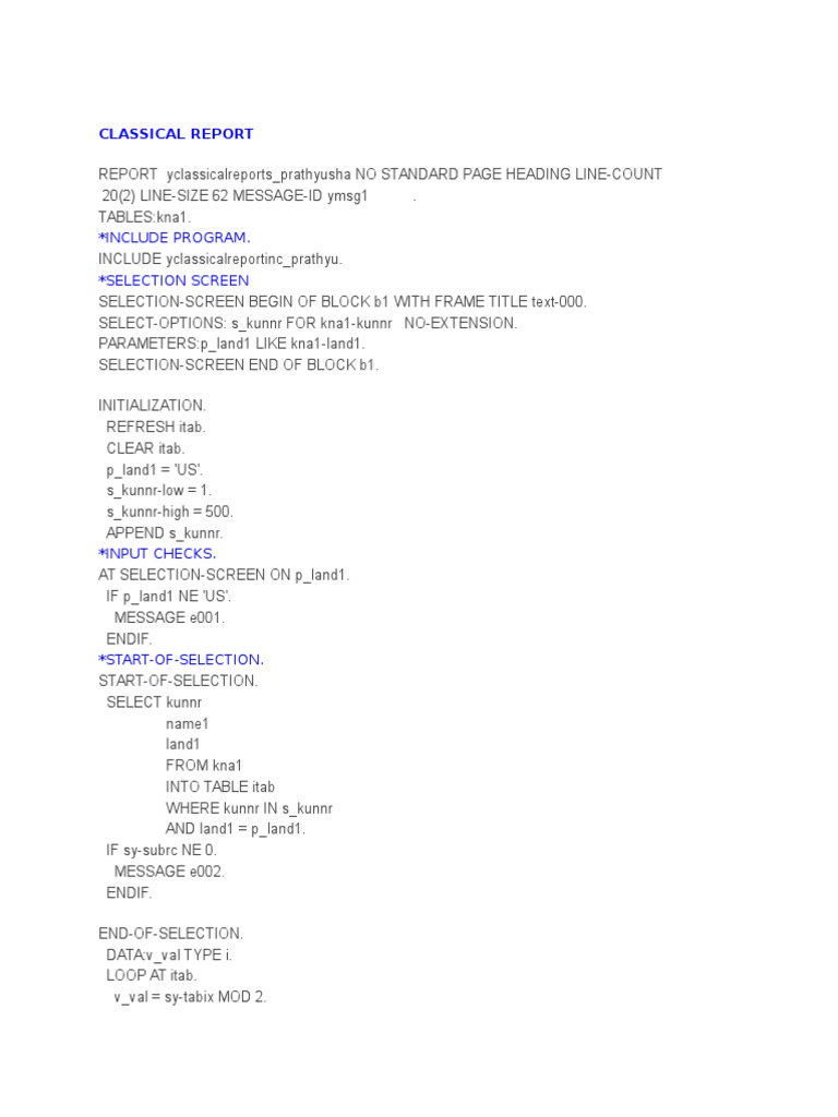Report | PDF | Parameter (Computer Programming) | Areas Of Computer Science