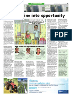 Agriculture Reporting: 3rd Place - Hope Mafaranga, New Vision