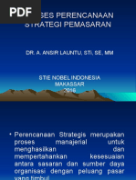 Proses Perencanaan Strategi Pemasaran