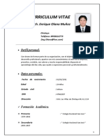 CV - Enrique Olano Muñoz