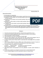 CBSE Sample Paper-05 (Solved) Summative Assessment - Ii Class - X