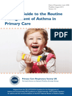 A Quick Guide To The Routine Management of Asthma in Primary Care