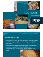 Bahan Ilmu Dan Teknologi Benih PDF