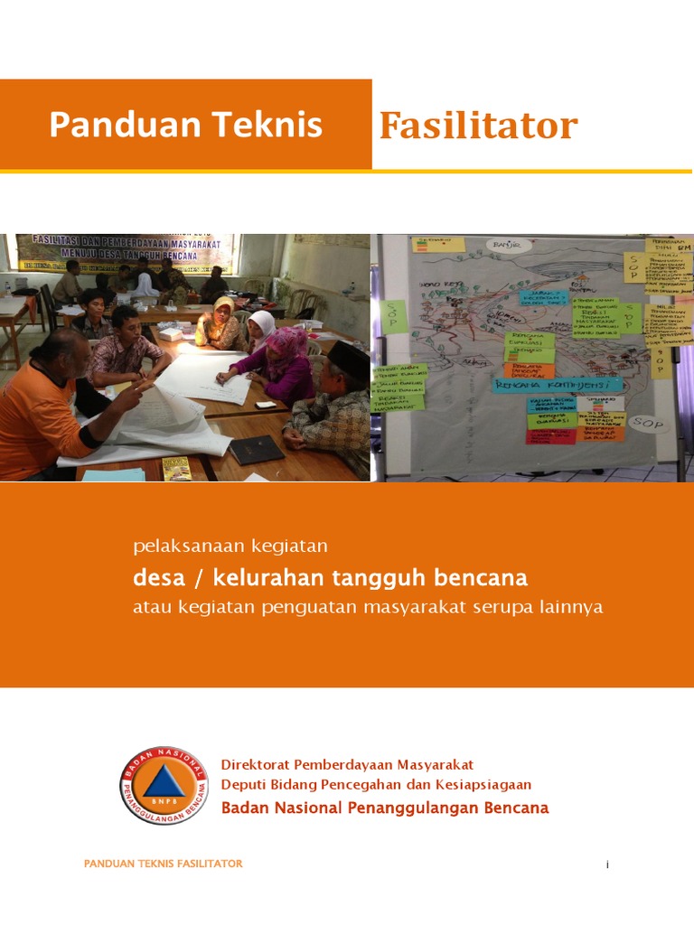 Panduan Fasilitator Desa Tangguh Bencana PDF