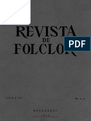 Revista de Folclor | PDF
