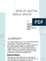 Gyanodya at Aditya Birla Group