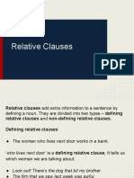 Relative Clauses