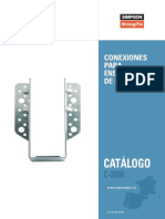 Anclajes para Vigas de Madera PDF