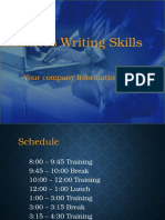 Business Writing Workshop Terminal