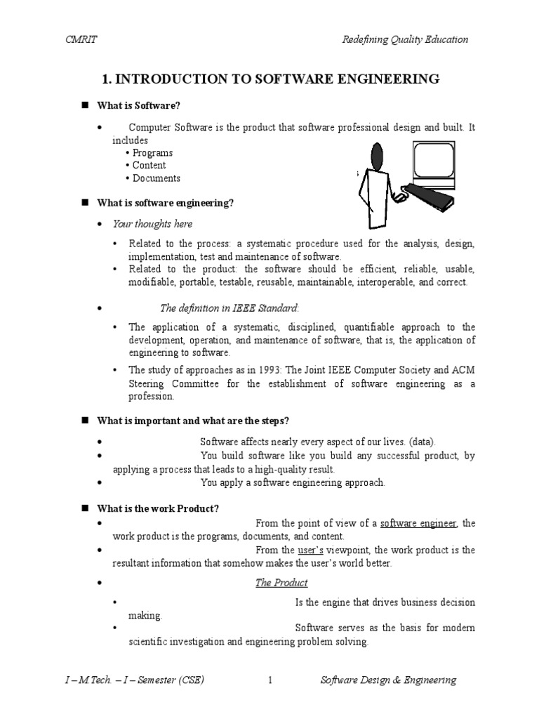 SDE Complete Notes | PDF | Software Development Process | Software ...
