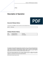 Document Release History: Voltage & Frequency Relay