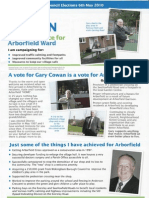 Gary Cowan The Best Choice for Arborfield Ward