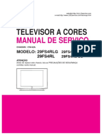 Manual de Serviço Tv 29" LG 29FS4RLG