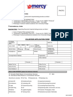 MERCY Volunteer Application Form Updated 2014