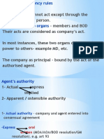 Agency Rule
