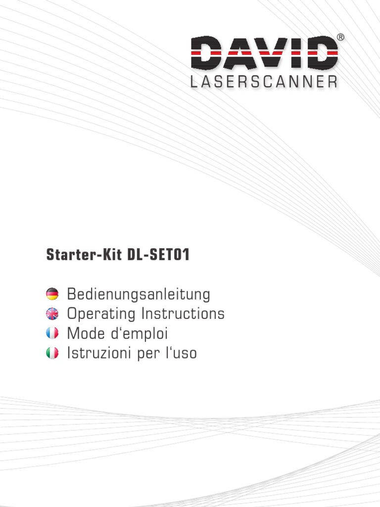 David Starter Kit GB PDF Camera Image Scanner