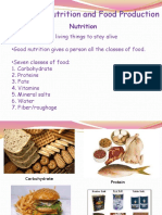 Chapter 2: Nutrition and Food Production