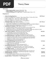 master resume portfolio