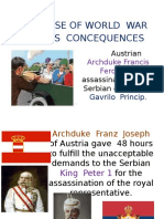 The Cause of World War 1 and Its Concequences: Austrian