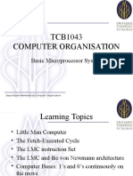 TCB1043 Computer Organisation: Basic Microprocessor System