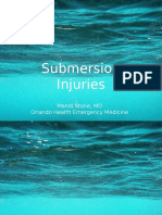 Submersion Injuries: Mandi Stone, MD Orlando Health Emergency Medicine