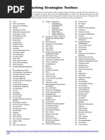 Download Teaching Strategies Checklist by Mark Contreras SN310497032 doc pdf