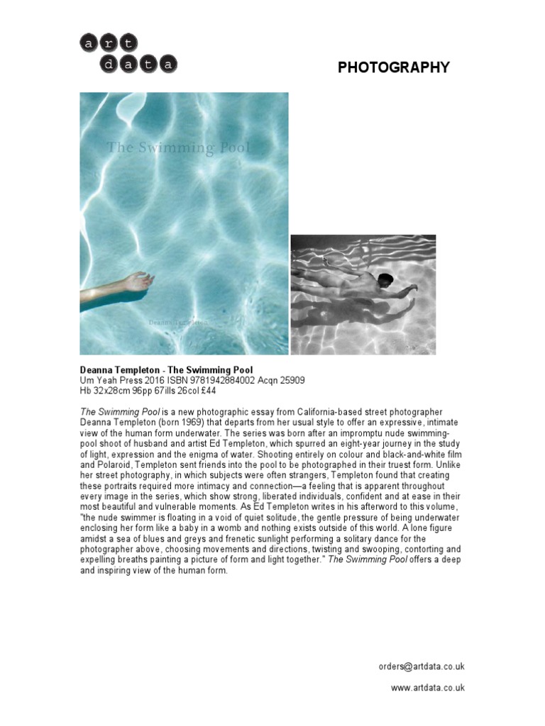 Deanna Templeton's Underwater Nudes | PDF