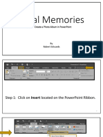 Creating A Photo Album in Powerpoint